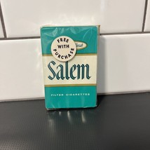 Vintage Salem Menthol Cigarettes Playing Card Deck Made in USA Sealed - £6.38 GBP