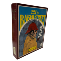221B Baker Street The Master Detective Game Sherlock Holmes Board Game 1977 - $15.01