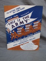 Antique 1900s &quot;This Is The Army&quot; Sheet Music #230 - £15.58 GBP