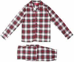 Family Pajamas Kids&#39; Toddler 2 Piece Pajama Set, STEWART PLAID, 2T - 3T  - $8.91