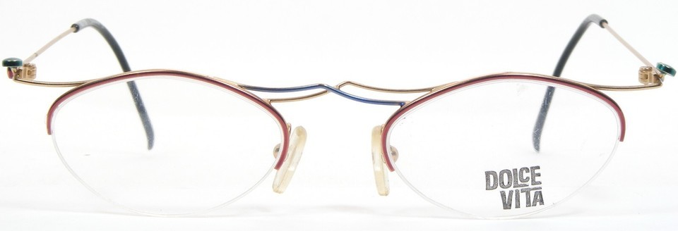 Vintage DOLCE VITA by Casanova DV-34 03 MULTICOLOR UNIQUE EYEGLASSES 44-18-140mm Item image 2