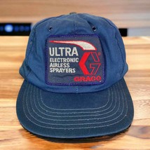 Graco Hat Snapback Cap Vintage Trucker Adjustable Airless Sprayers Patch - $32.67