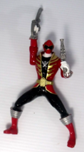 Power Rangers Super Samurai Super Mega Mode Red Ranger Action Figure 6 in - $13.95