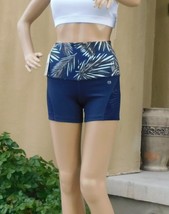 Maaji High-Waisted Biker Shorts (Swimwear &amp; Activewear Short), navy, XS,... - $45.54