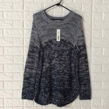 NWT westbound ultra marine blue ombré color sweater - $33.66