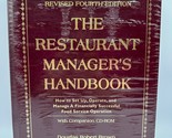 The Restaurant Managers Handbook Revised 4th Edition Best Selling - $35.79