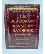 The Restaurant Managers Handbook Revised 4th Edition Best Selling - £28.19 GBP