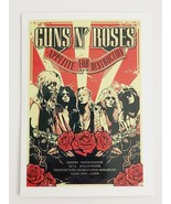Appetite for Destruction Reproduction Concert Poster Sticker Decal Music Theme - $2.30