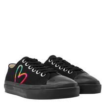 Paul Smith Kinsey Black Heart Womens Sneakers Shoes BNWB - $73.47