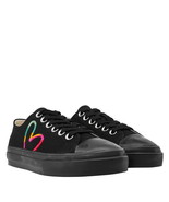 Paul Smith Kinsey Black Heart Womens Sneakers Shoes BNWB - £57.77 GBP