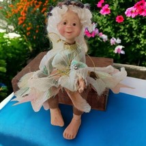 Jacqueline Kent Collection Fairy Edessa Spirit Of Peace Retired Woodland... - $42.56