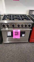 Viking 7 Series VGR73626BSS 36&#39;&#39;Wide 24Deep Gas Sealed Burner Range lot228 - £5,770.80 GBP