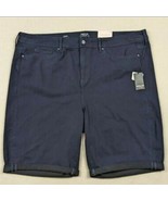 NYDJ Denim Bermuda Jean Shorts Plus Size 20 - Dark Wash Curves 360 - Hig... - $32.99
