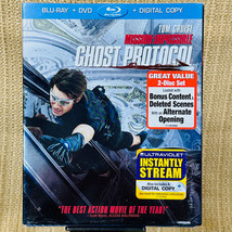 Mission: Impossible Ghost Protocol 3-Disc Blu-ray DVD And Digital Tom Cruise - £9.45 GBP