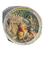Bradford Exchange Time for A Little Something 3D Winnie the Pooh Plate #... - £17.83 GBP
