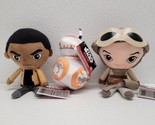 Disney Funko Star Wars Galactic Plushies Collectible 8” Plush Set Lot of 3 - $37.61