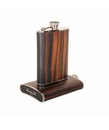 Brizard and Co. - The 8 oz Flask - Rosewood  NIB - $3,187.55 MXN