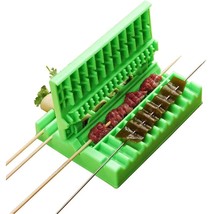 Multifunction Barbecue Meat Skewer Machine Bbq Meat String Device Quick Portable - £16.03 GBP