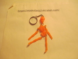 Orange Skeleton - Key Chain - Brand New - £1.98 GBP