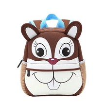 Children 3D Cute  Giraffe Monkey Owl Design Backpa  Kids Neoprene School Bags    - £97.40 GBP