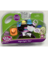 New 2004 Polly Pocket Mattel #H0065 HIGH-STYLIN&#39; HATS cool display stand... - $16.82