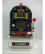 Excalibur Virtual Casino Slots 12&quot; VTG Electronic Game VR07-SG Not Worki... - £35.50 GBP