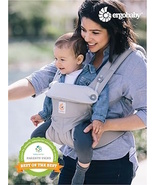 NEW ERGOBABY 360 All Positions Baby Carrier Pearl Grey Lumbar Support 3D Newborn - $79.99