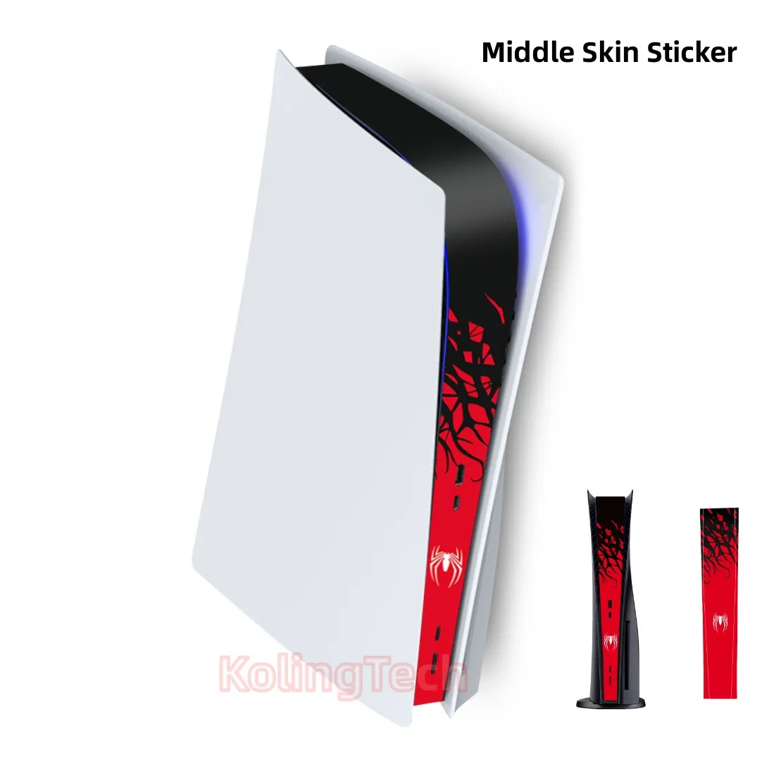 Side Protective Film Sticker Integral P5 Disk Edition Middle Spider Skin Sticker - £8.55 GBP+