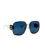 NEW CHRISTIAN DIOR DIORBOBBY S1U 85B HAVANA/GOLD BLUE AUT... - $364.65