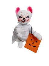 Annalee Halloween Trick or Treat Toilet Paper Roll Mummy Mouse Figurine New  - £19.85 GBP