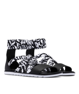 SOREL Ella II Ankle Strap Sandal, Comfort Walking Shoe White Black Size ... - $73.87