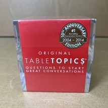 TableTopics 10th Anniversary Edition: Questions to Start Great Conversations NEW - £22.01 GBP