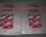 1994 Toyota T100 T 100 Électrique Diagramme Câblage Manuel Set Usine OEM - $39.85