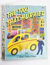 Vintage Little Golden Book The Taxi That Hurried 1972 - £7.36 GBP