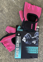 RBX Gym Series Fitness Gloves Women&#39;s Size Small Pink &amp; Black 1 Pair New - £6.96 GBP