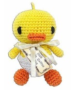Knit Knacks Hatch the Baby Duck Organic Cotton Small Dog Toy - Teeth Cle... - £11.81 GBP