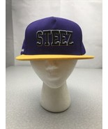 Primitive Skateboarding Steez Chaz Ortiz Snapback Cap Hat Purple Yellow KG - $9.89