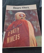 1968 11/17 Football Program, San Francisco 49ers Chicago Bears Wrigley F... - $202.98 MXN