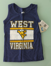 Cotton Willy NCAA West Virginia Mountaineers Children Girls Sleeveless Tee Sz 5 - $11.88