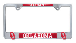 oklahoma sooners alumni ncaa college 3d license plate frame usa made - £39.95 GBP