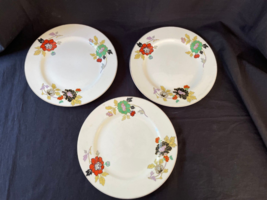antique  J &amp; G Meakin, Arizona porcelain plates. set of 3 - £54.52 GBP