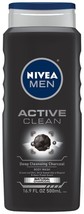 Nivea For Men Active Clean Body Wash - 16.9 oz - £20.77 GBP