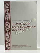 Slavic and East European Journal, vol 54, No 2, Summer 2010 (2010 Softco... - £14.02 GBP