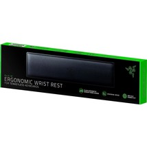 Razer Ergonomic Wrist Rest for Tenkeyless Keyboards: Plush Leatherette Memory Fo - £31.96 GBP