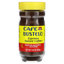 Cafe Bustelo Espresso Instant Coffee Sealed Latte Roast 200 gr - $14.95