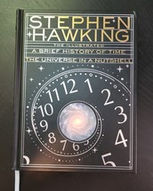 Stephen Hawking Illustrated A Brief History of Time The Universe in a Nu... - $48.38