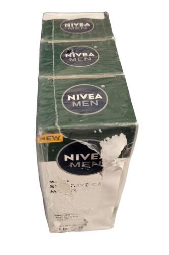 Primary image for NIVEA MEN Sensitive Calm Moisturizer w/ Hemp Seed Oil & Vitamin E 2.5 Fl Oz x3