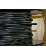 Black 2-Wire Cloth Covered Cord, 18ga. Vintage Style Lamps Antique Lights, Rayon - $1.27