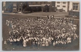 Wooster Ohio RPPC College Summer School Class of 1908 Real Photo Postcard G48 - $12.95