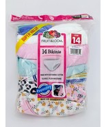 Fruit Of The Loom Girls Bikinis Underwear Size 14 Cotton Mixed Colors 14... - $22.50 CAD